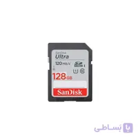 کارت حافظه سن دیسک مدل Ultra سرعت 120 ظرفیت 128 گیگابایت