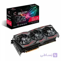 کارت گرافیک ASUS ROG Strix AMD Radeon RX 5600 XT OC Edition Gaming (PCIe 4.0، 6 GB، GDDR6 Memory، HDMI، DisplayPort، طراحی فن فن محوری ، صفحه نمایش فلزی (ROG-STRIX-RX5600XT-O6G-GAMING) ا ASUS ROG Strix AMD Radeon RX 5600 XT OC Edition Gaming Graphics Card (PCIe 4.0, 6GB, GDDR6 Memory, HDMI, DisplayPort, Axial-tech Fan Design, Metal Backplate (ROG-STRIX-RX5600XT-O6G-GAMING)