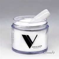 پودر سفید اکلیلی کاشت ناخن 50 گرم برند وی Luxe White
