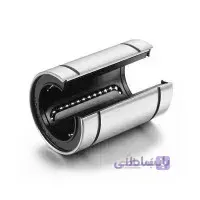بلبرینگ خطی شیار پهن مدل LM16UU-OP قطر 16 میلیمتر ا LM16UU-OP Linear Bushing inner diameter 16mm