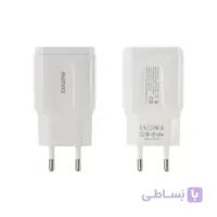 شارژر دیواری ریمکس مدل RP-U22 به همراه کابل شاژر USB-C