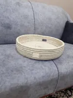 سینی دسته دار حصیری کد ۱۰۲۳۵۶