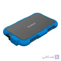 باکس هارد ضد آب و ضد ضربه 2.5 اینچی USB 3.0 اوریکو مدل 2739U3 ا ORICO blue silica gel 2.5Inch Triple-Protection HDD Enclosure 2739U3