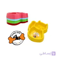 ظرف غذا سگ و گربه طرح گربه کوچک