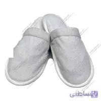 دمپایی حوله بهار سفید