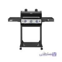 باربیکیو گازی - 60 سانت 102 با شلف گریل آبکاری