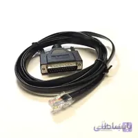 کابل شبکه RJ-45 به DB25M تخت