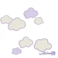 کاغذ دیواری بیمبی طرح ابر 1302