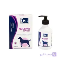 شربت مولتی ویتامین و مکمل غذایی سگ مولتی‌ویت کامپلکس برند تی‌آر‌ام – TRM Multivit Complex