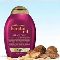 شامپو شامپو روغن کراتین او جی ایکس OGX ا OGX ANTI BREAKAGE KERATIN OIL SHAMPOO 385ml کد 431836