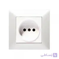 پریز برق محافظ دار ایسان مونتاژ کامل جهان الکتریک