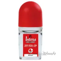 رول ضد تعریق مردانه اینتسا سری Pour Homme مدل Woody حجم 50 میلی لیتر ا Intesa Pour Homme Woody Roll On Deodorant 50ml
