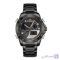 ساعت مچی نیوی فورس مردانه تمام مشکی مدل Naviforce 9171