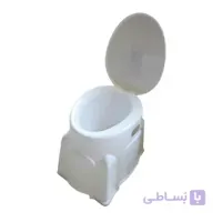 توالت فرنگی پلاستیکی دور پوشیده تیتان
