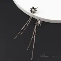 گوشواره آویز گل