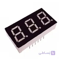 سون سگمنت سه رقمی 22*10| آندمشترک | قرمز