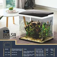 آکواریوم دلسا مدل K390 – بدون پایه