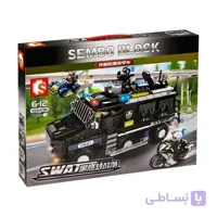 لگو ماشین ضدشورش مدل SWAT کد SY 102438