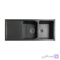 سینک گرانیتی توکار M850 مشکی ونسی ا M850 Black