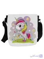 کیف دوشی پاسپورتی طرح unicorn 5