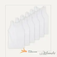 بسته شش عددی زیرپوش رکابی سفید آداک کد 28204
