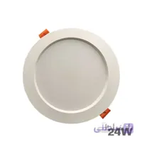 پنل توکار گرد 24 وات برتر مدل صدف