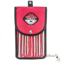 مجموعه 8 عددی آچار آلن توسن مدل T726-BL210 طرح پایه بلند ا Tosan T726-BL210 8Pcs Hex Wrench Set Extra Long Type