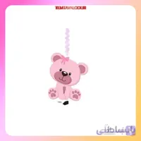 شمع عروسکی تدی دختر