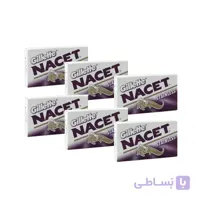 تیغ یدک ژیلت مدل NACET پک 30 عددی