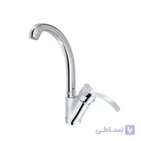 شیر ظرفشویی شودر مدل اپال شیری کروم ا shouder kitchen sink faucets model Opal