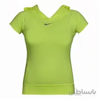 تیشرت زنانه کلاهدار طرح نایک