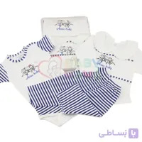 ست سه تیکه Avina Baby مدل سگ ملوان