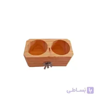 دانخوری پرندگان ۸ضلعی دوقلو