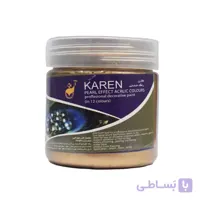 رنگ اکریلیک برنز خیلی تیره صدفی کارن حجم 250 گرمی ا Karen Acrilyc Pearl Very Dark Bronze, 250g