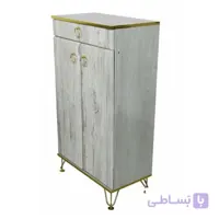 جاکفشی مدل دو درب خطی پایه فلزی