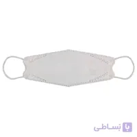 ماسک سه بعدی 4 لایه KF94 بسته 25 عددی سفید