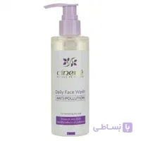 ژل شستشوی سینره مخصوص پوست معمولی تا خشك 200 میلی لیتر ا cinere anti pollution daily face wash dry کد 591182