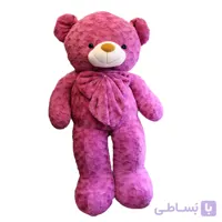 عروسک خرس بزرگ بنفش russ سایز 160 سانتیمتر