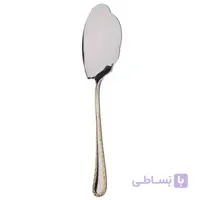 کفگیر بزرگ ناب استیل مدل برلین دور طلا