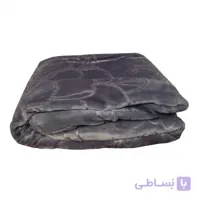 پتو چیکا یک نفره طوسی