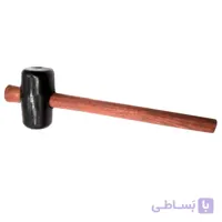 چکش حکاکی دو سر تخت لاستیکی قطر 5.5 سانتی‌متر
