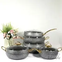 سرویس قابلمه 10 پارچ اويز طرح سلين