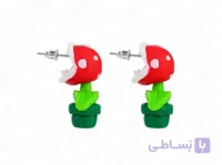 گوشواره زنانه گل گوشتخوار کانیبال toxic-e-20