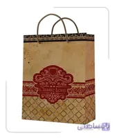 ساکدستی فانتزی با کاغذ کرافت کد10231