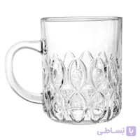 لیوان بلوری دسته دار کد 7503