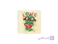 آینه جیبی طرح love کد ۰۰۰۲