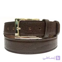 کمربند چرم مون مدل classic brown