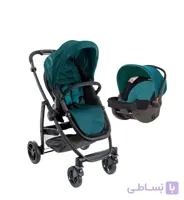 کالسکه و کریر Graco مدل Evo Harbor Blue