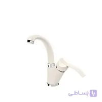 شیر روشویی زدرا شودر مدل اپال (شیری-کروم) ا Shouder