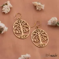 گوشواره برنجی کاروین 1